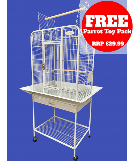 Parrot-Supplies Sarasota Open Top Parrot Cage Stone Parrot-Supplies Sarasota Open Top Parrot Cage Stone